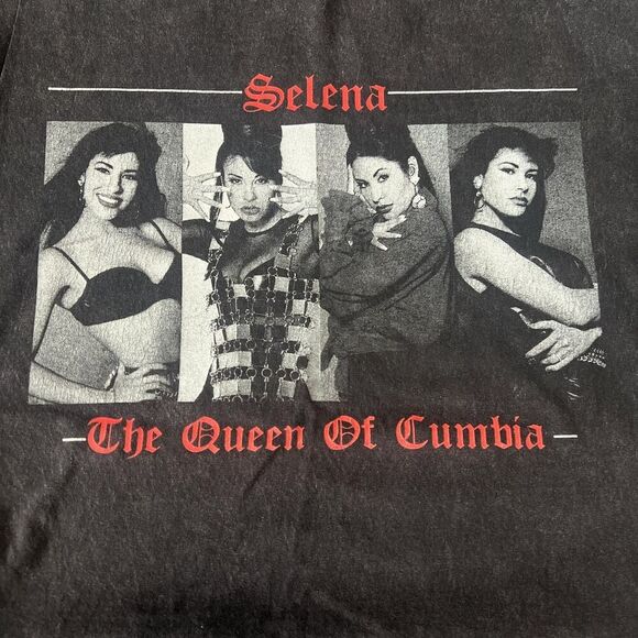 Selena Other - Selena Graphic TShirt Gray Wash Size Medium
